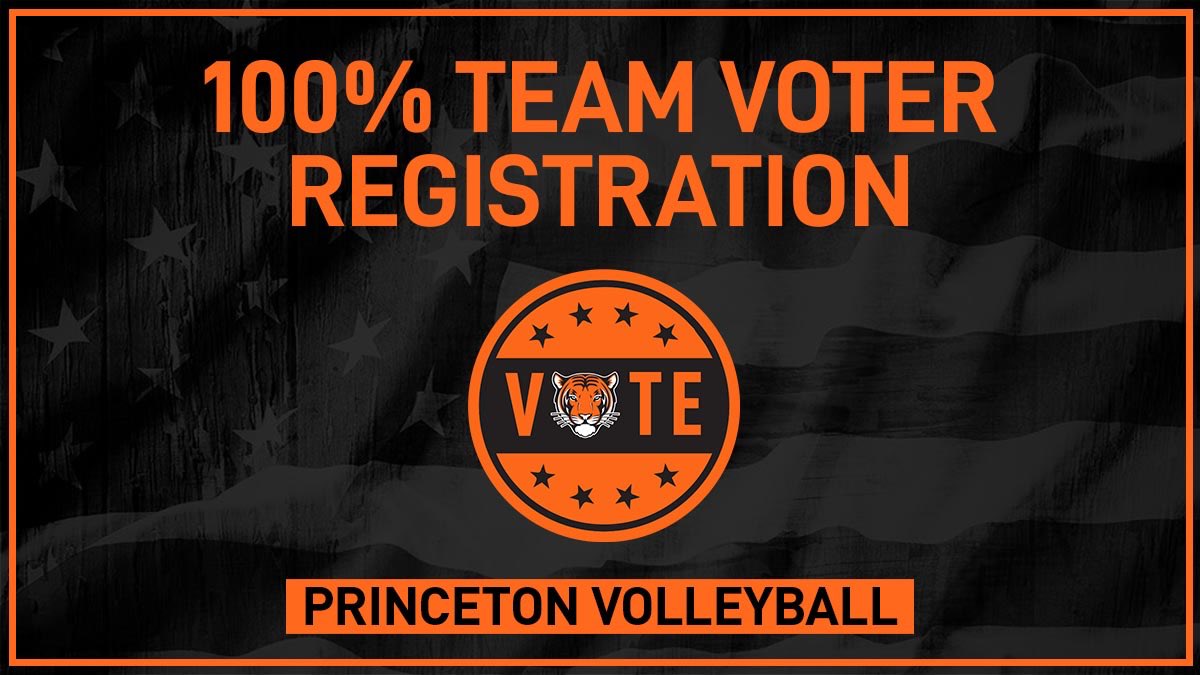 On #NationalVoterRegistrationDay  we’re excited to say we’re #AllInToVote!
 
#PrincetonVotes #AthletesVote #Vote100