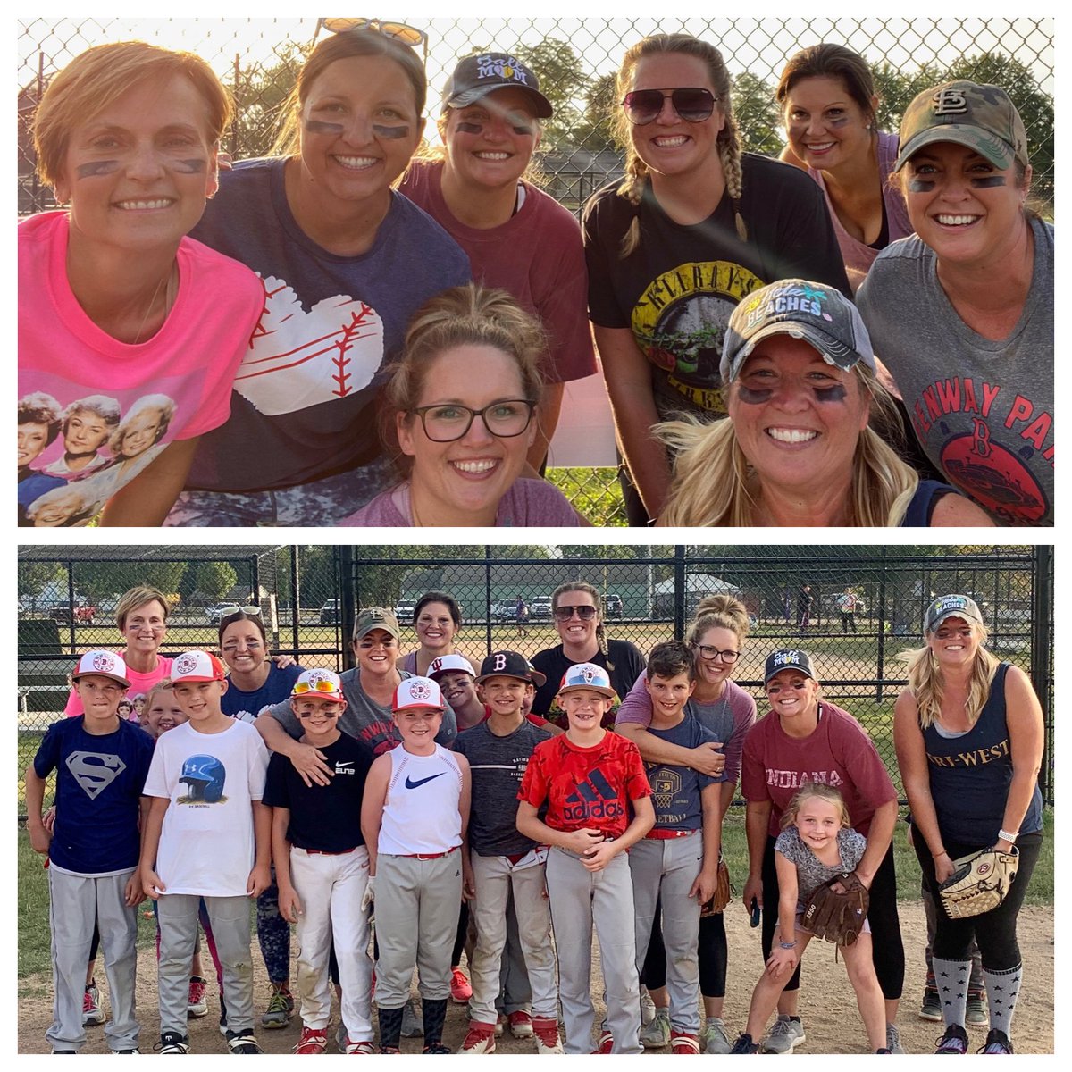 ShannonSaldana's tweet photo. These moms are pretty awesome! We won 14-10. Our boys were not so impressed. Felt like I was 13 again but tomorrow I will definitely feel like the 47 that I am. We definitely made some great memories. #bruinheat #momswin #webroughtit ๐ช๐ปโพ๏ธ https://t.co/KNEbVKM4za