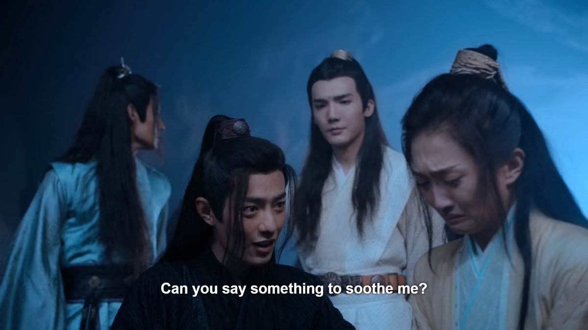Wei Wuxian is Good At WomenYou just know his interior monologue is "this would totally work on my sister I have no idea why I'm bombing here"