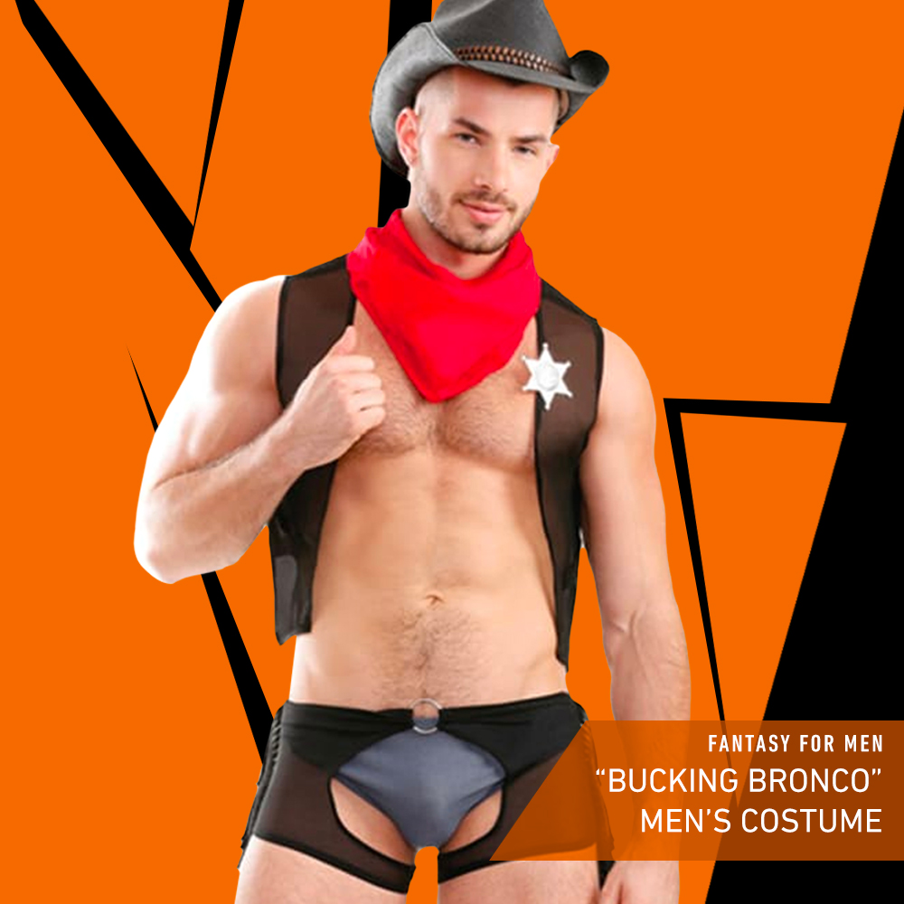 BOO! 👻 With halloween right around the corner, Romantix has all of your costume dilemmas solved! This ultra-sexy Bucking Bronco costume is an easy way to dress up, stay sexy, and have fun. Follow @the.love.experts for Safe + Sexy Halloween Ideas!