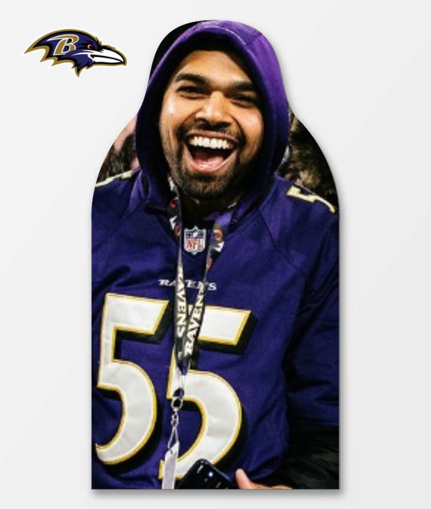 GetFanCutouts's tweet photo. Here's another great @baltimoreravens #fancutout from their loyal fan, Taylor!

Join Taylor in supporting the team and purchase your own FanCutout today by clicking here: https://t.co/zTNTUI66WP https://t.co/zbRxX4V0PS
