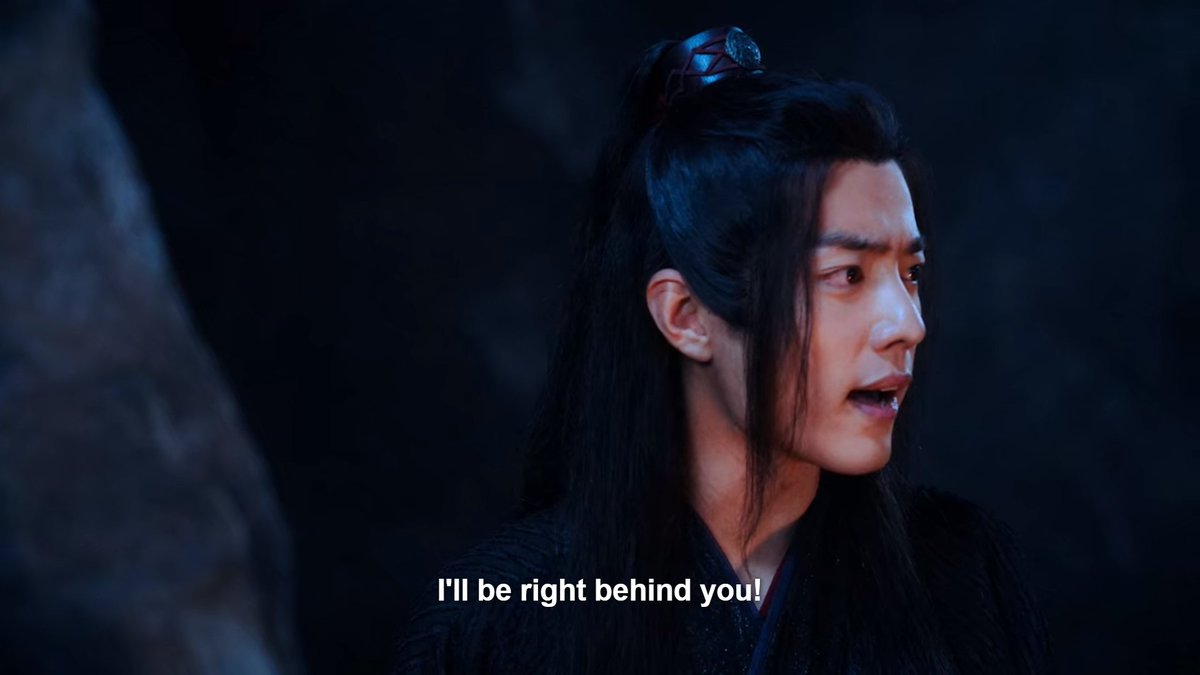 Watching Wei Wuxian doing something incredibly brave and self sacrificing as a distraction to allow everyone else to escape is not how Lan Wangji wanted to spend his evening but he is coming to terms with his fate