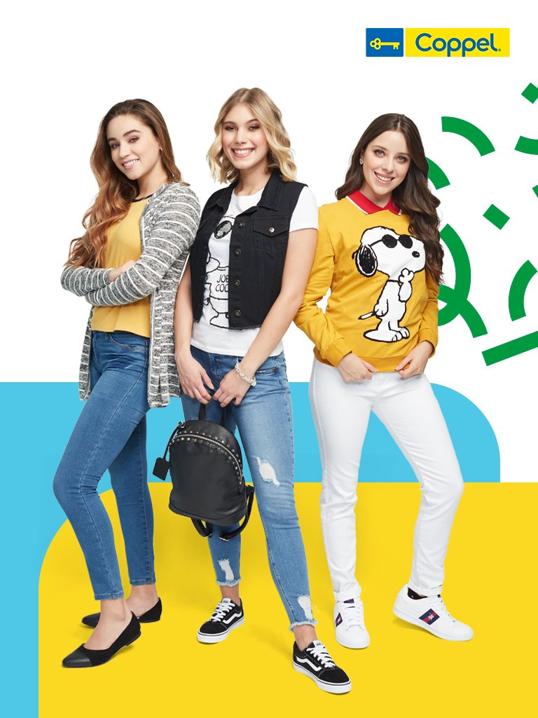 viaaltamx's tweet image. ¡El estilo y los mejores outfits los encuentras en #Coppel #ViaAltaSalamanca! 😎🤩
.
#TUVIAaLaModa 🍃