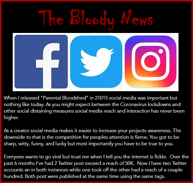 AuthorPhilips's tweet photo. You can follow J.J. on these social media platforms.
Facebook: https://t.co/AvXfT7tXyc
Twitter: https://t.co/E5zy33UxD5
Instagram: https://t.co/5v8cow7ect
#AuthorJJPhilips,#Indiepub,#Selfpub,#SupportIndieArtist,#bloodsplatter,#horror,#parentalbloodshed,#selfpulblishing https://t.co/A5ly2oqFPx