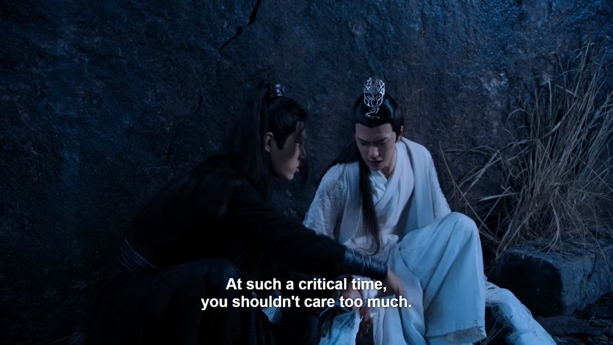 It was at that moment that Lan Wangji understood how incredibly out of his depth he is right now with Wei Wuxian. From here on out he has accepted his doom/fate