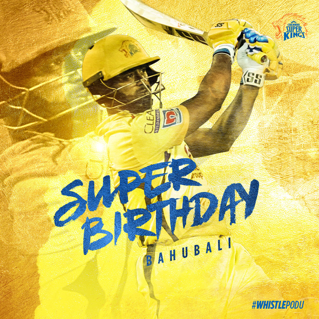 Happy birthday Ambati Rayudu
Hope you play Indian Cricket  