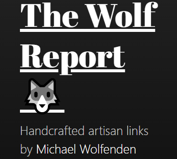 Thanks <a href="/m_wolfenden/">Michael Wolfenden</a> for mentioning my .net library github.com/altmann/Fluent… in your Wolf Report. 👍🐺✅

michael-wolfenden.github.io/2020/09/14/sep… #dotnet #developer #coding