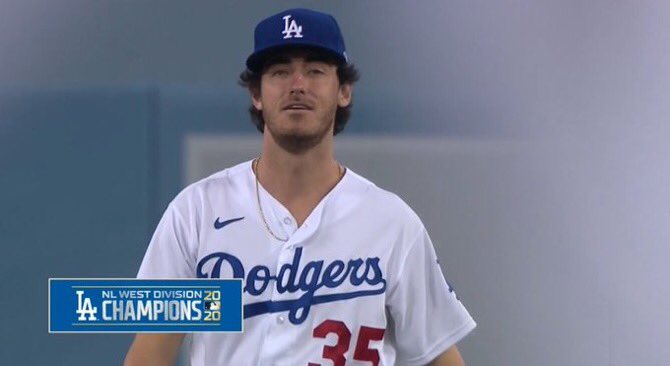 “Bruh, we clinched the division which is mad ironic cuz Chris told me a clinch is like a super close hug and Rob Manatee said we couldn’t do that this year.” ~Deep Thoughts with Cody Bellinger~