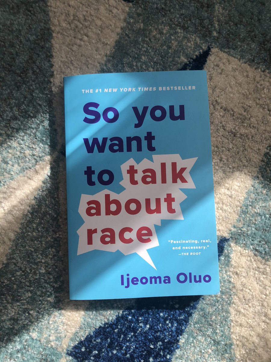 📖 Currently reading So You Want to Talk About Race by @IjeomaOluo for <a href="/thereadingwomen/">Reading Women</a> #readingwomenchallenge
#23 - By an #LGBTQ author 🏳️‍🌈

Patiently waited for this to come back in stock from <a href="/booktopia/">Tell Me What To Read</a> Finally get to read this!😍

📚 87/120 of #readingchallenge for #Goodreads