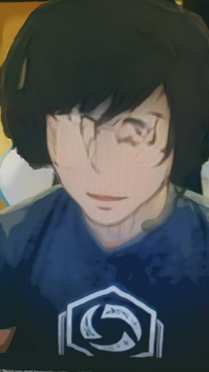 AngusLee11's tweet photo. I used the Snapchat anime filter on @FanHOTS https://t.co/a20jksqq8c