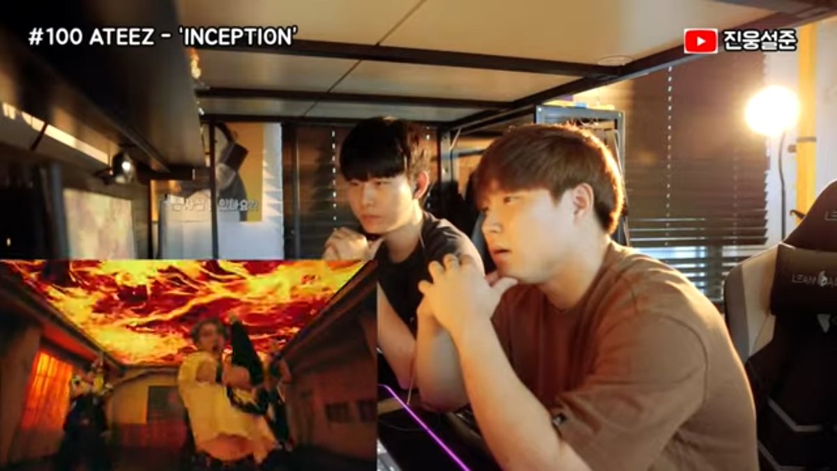 LeiCarlos5's tweet photo. Look at their reaction to #에이티즈 #INCEPTION MV of @ATEEZofficial...thank you for hyping n supporting #ATEEZ 
#ATEEZ_INCEPTION 
https://t.co/mkVKvPx8TD https://t.co/9MNfV7R9Tl