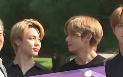 just vmin staring into each other's eyes nothing unusual