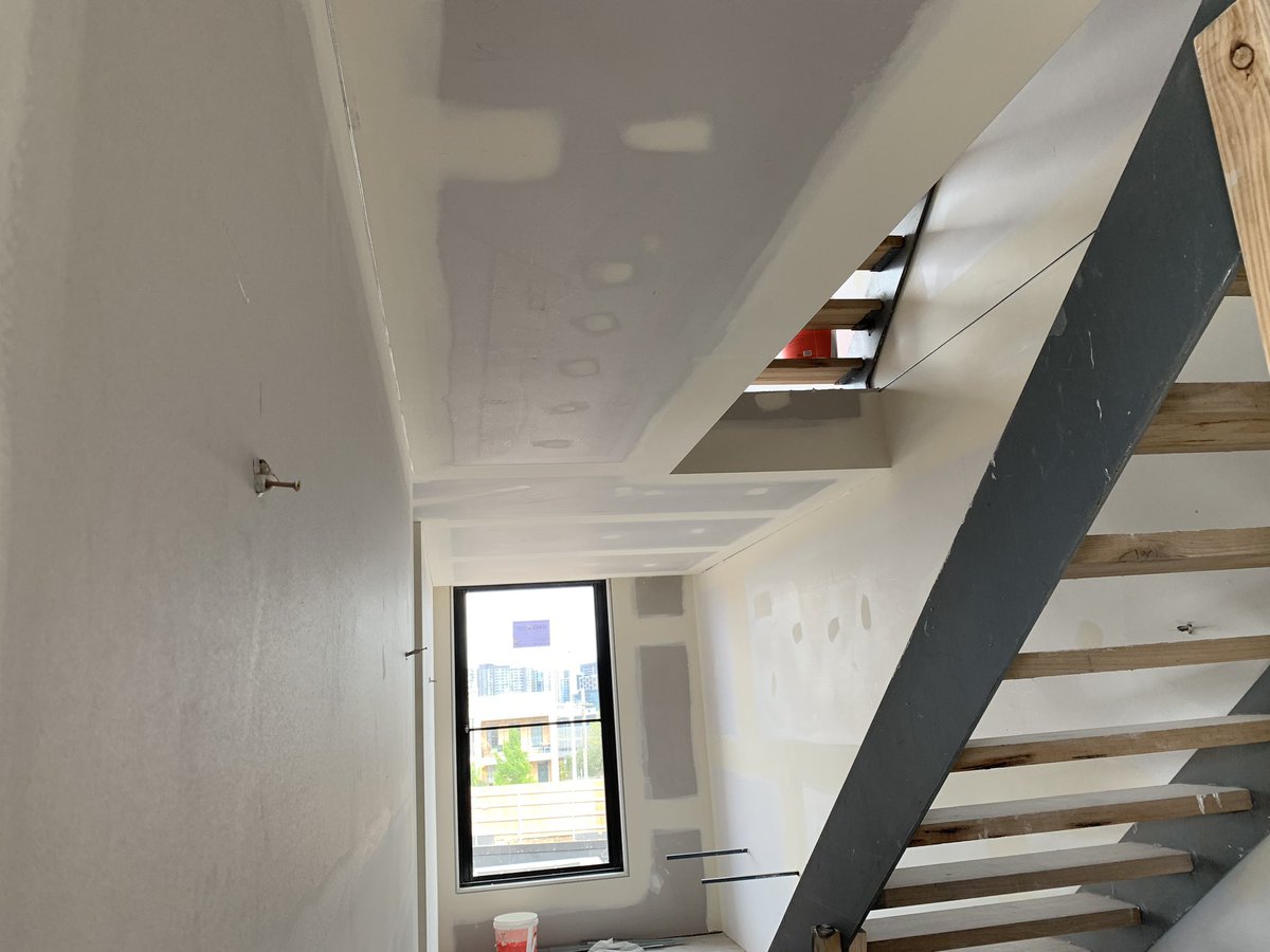 CleanPlaster's tweet photo. Our project in North Melbourne coming along with Apt 2 all sanded.
.
.
#cleanplaster #cleanplastermelbourne #plaster #construction #building #curvedcornice #northmelbproject #turningplasterintoWOW #architecture #awardwinningplasterers #awci #awardwinners https://t.co/LtftP2zHZx