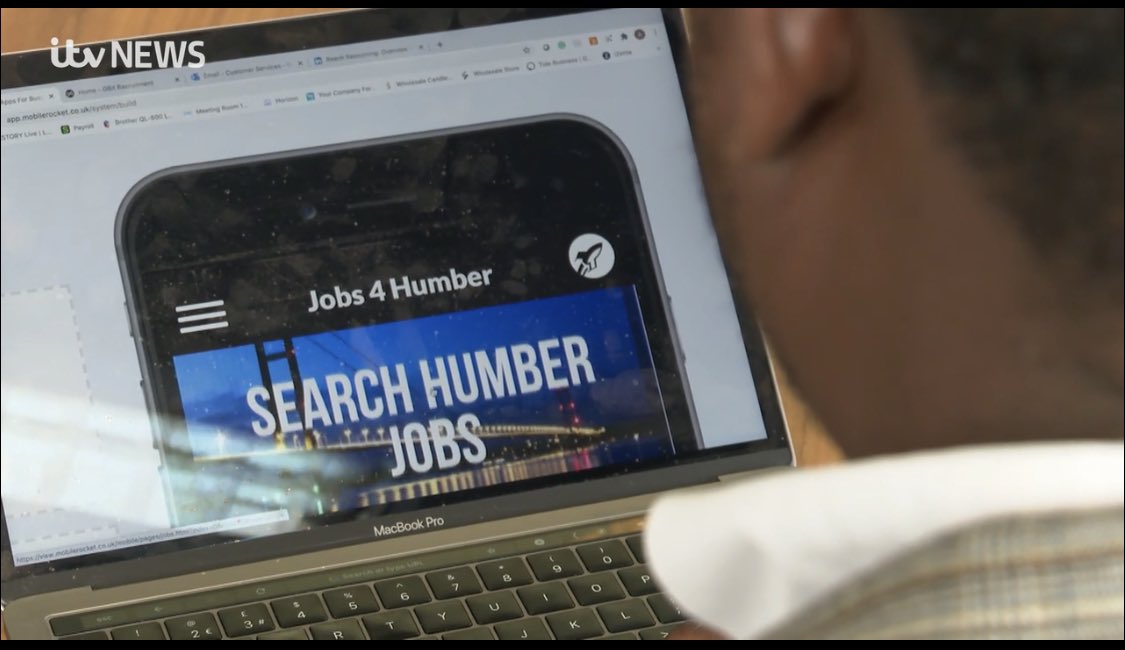 Great interview with <a href="/itvcalendar/">ITV News Calendar</a> as part of a special report on the bounce back of the Humber post lockdown and employment. @HumberJobs4 <a href="/gbrecruitment2/">gbrecruitment</a> @JoFlemingENTR <a href="/Hullccnews/">Hull City Council</a> <a href="/East_Riding/">East Riding Council</a> #employment #jobs #Humber #Hull #bounceback <a href="/Wykeland/">Wykeland Group</a> @C4DIHull