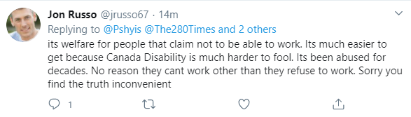 Trumpsters Attacking the #Disabled once again here in #Canada. How many times over and over should #PWD's<a href="/tag/disabled"class="tags">#Disabled</a><a href="/tag/canada"class="tags"><span>#canada</span></a><a href="/tag/pwd"class="tags"><span>#pwd</span></a><a href="/tag/odsp"class="tags"><span>#odsp</span></a>