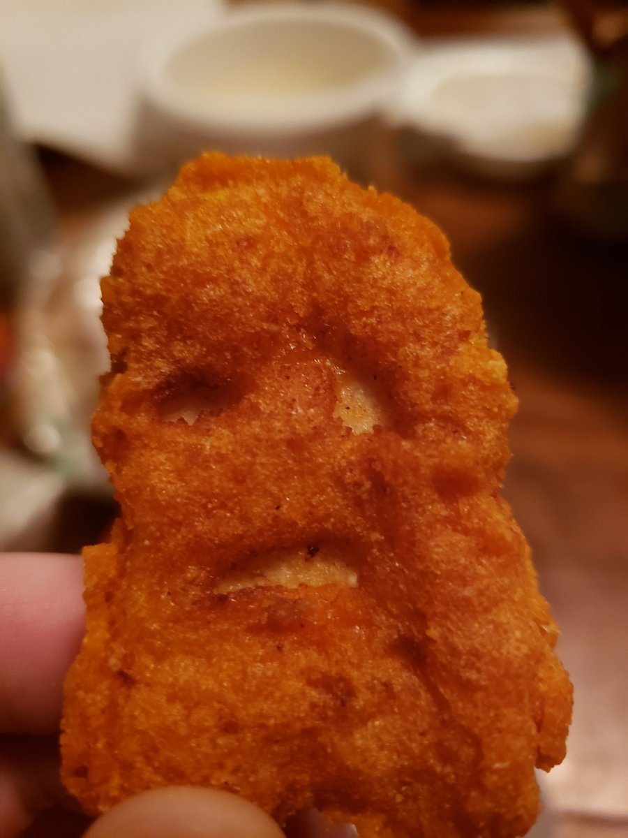 katevog10's tweet photo. @McDonalds  who hurt this nugget :( https://t.co/ZhbusCo7t1