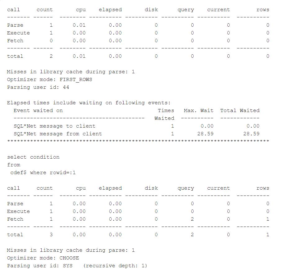 ORCLconsulting's tweet image. #Oracle #SQLTuning Guide &amp;gt; Performing Application Tracing &amp;gt; 
Guidelines for Interpreting TKPROF Output 
docs.oracle.com/en/database/or…