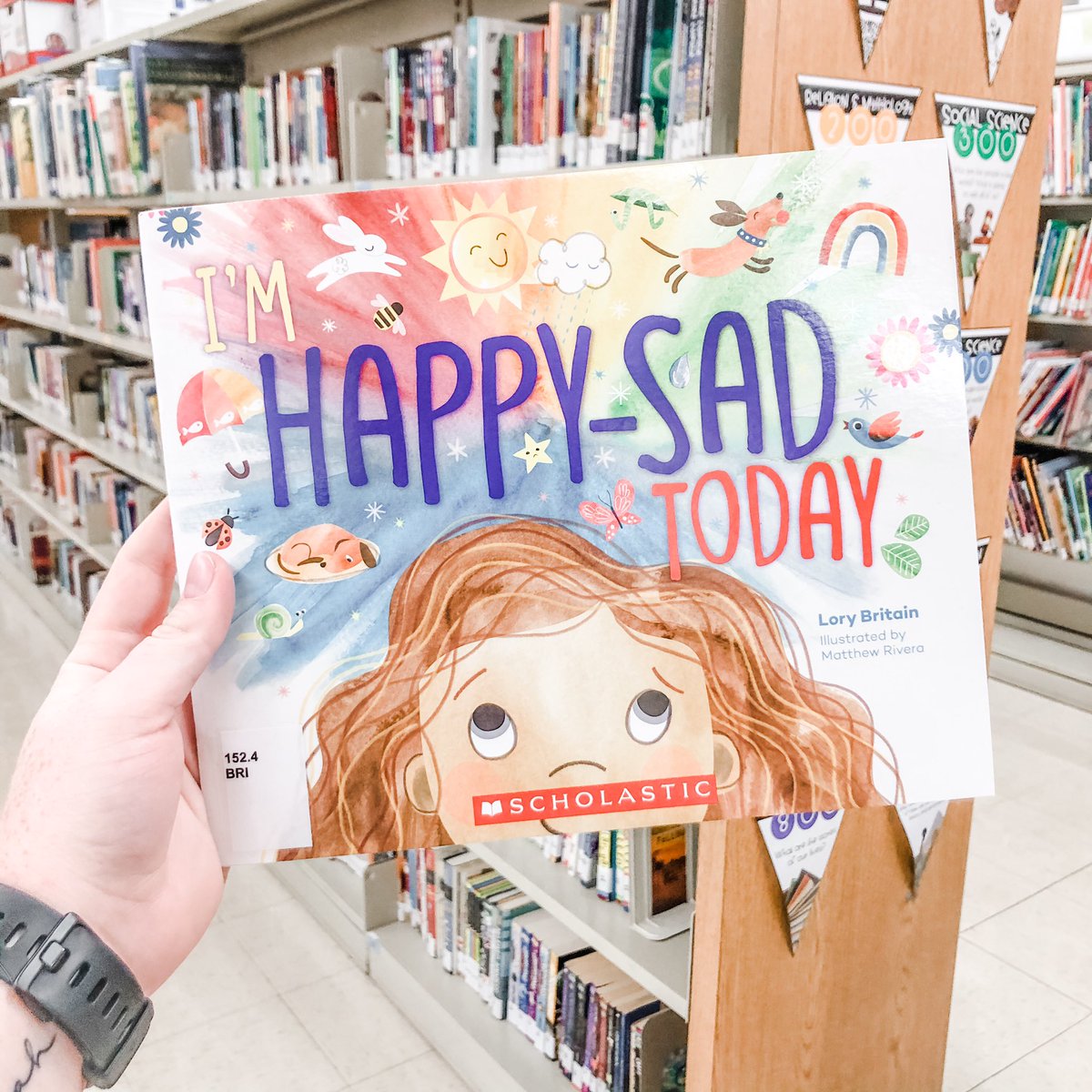 Such a great story for students to learn about different emotions. We don’t always have to be happy and we can feel more than one emotion at a time! 🙂🙁