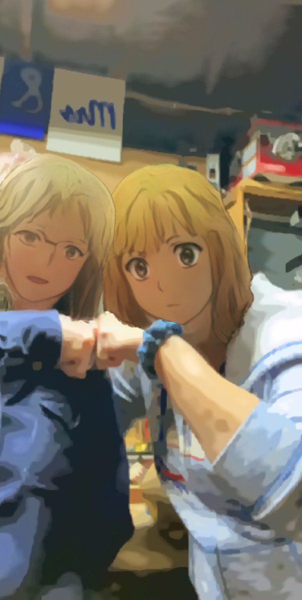 jamjar6363's tweet photo. Look at how cute my moms’ anime characters are vs mine https://t.co/LGhCn7bQC5