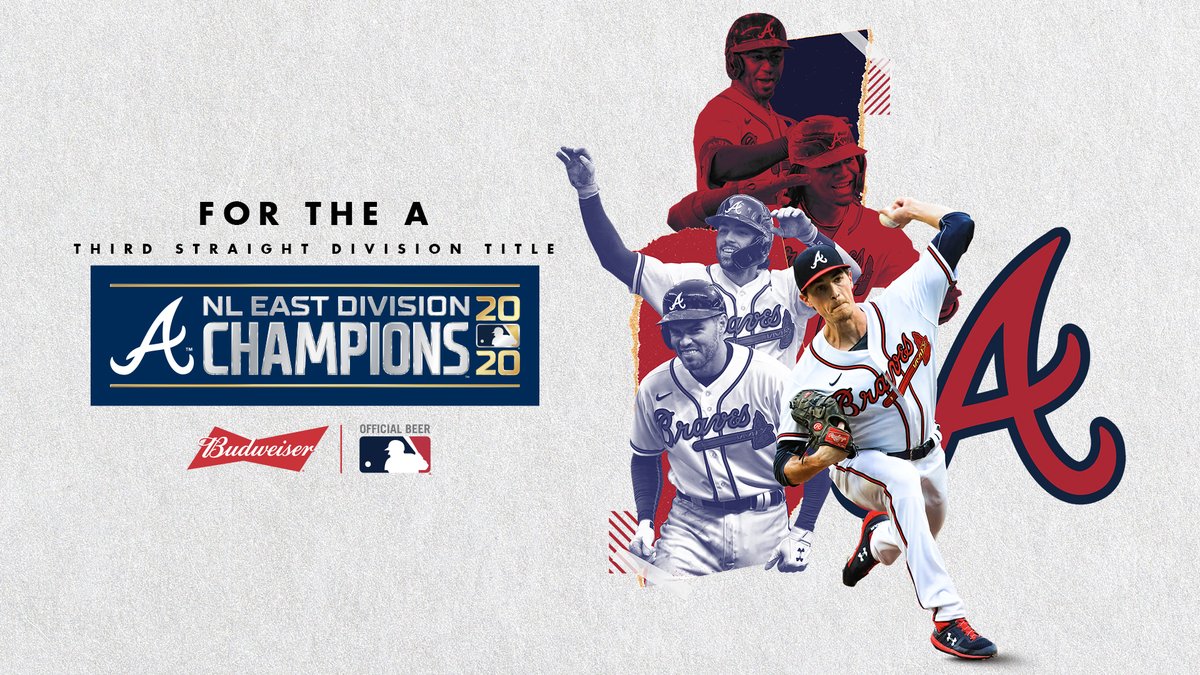 MLB on X: For the third straight season, the @Braves are NL East champs.  #CLINCHED  / X