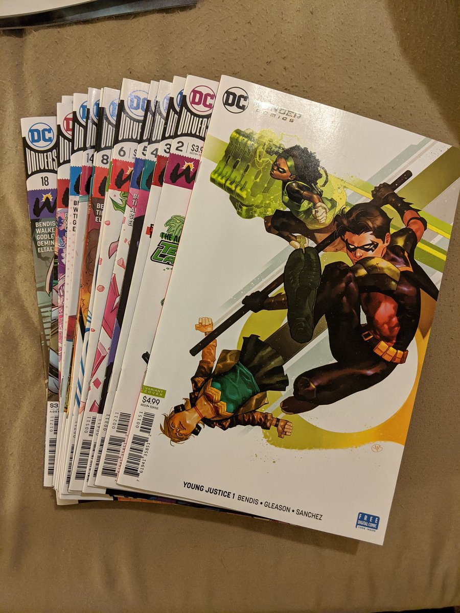 Young Justice 1-18 (Current Series)