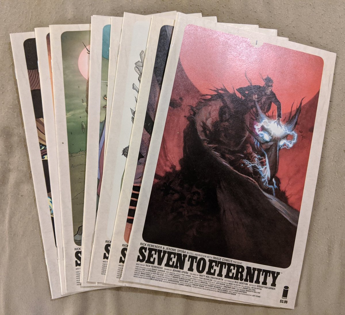 Seven To Eternity 1-9