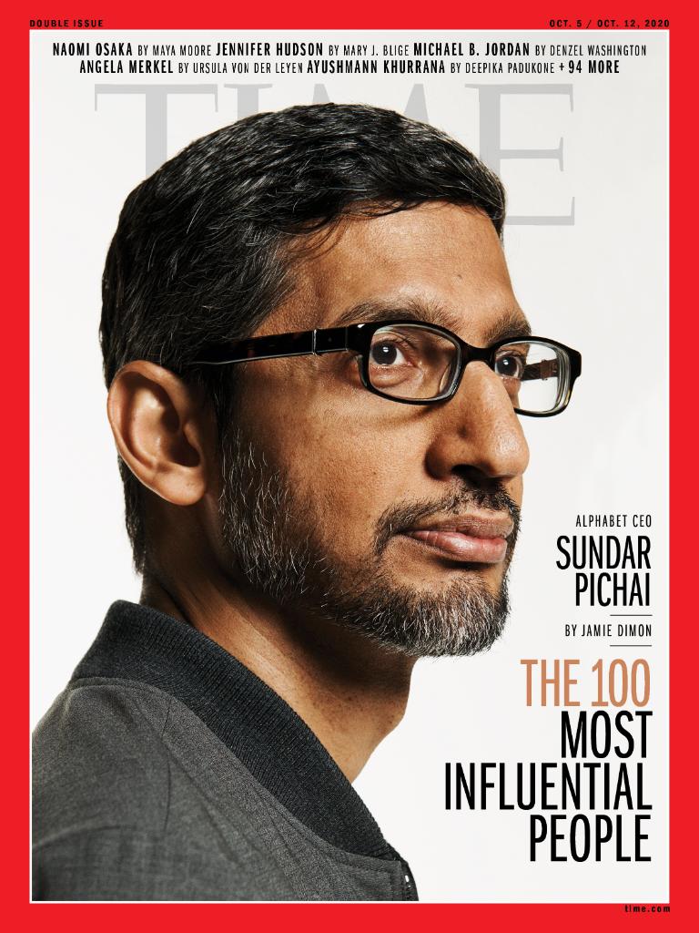 “The challenges <a href="/sundarpichai/">Sundar Pichai</a> faces in his role are among the most important of our time,” Jamie Dimon writes. “But his analytical, humble and inclusive leadership will position Google to meet the moment” #TIME100 ti.me/32RloiB