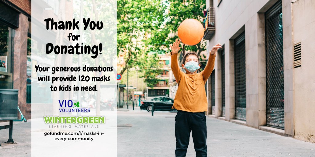 VolunteersInON's tweet photo. #ThankYou for donating Jermac Breton, Sydney Bracken &amp; Ulysses Duckler! Your generous donations will provide 120 masks to children in northern, remote &amp; Indigenous communities. Do you want to help too? Donate &amp; Share Today!https://t.co/svSunhQZUd #MasksinEveryCommunity #WearaMask https://t.co/IkkVNIGeBD