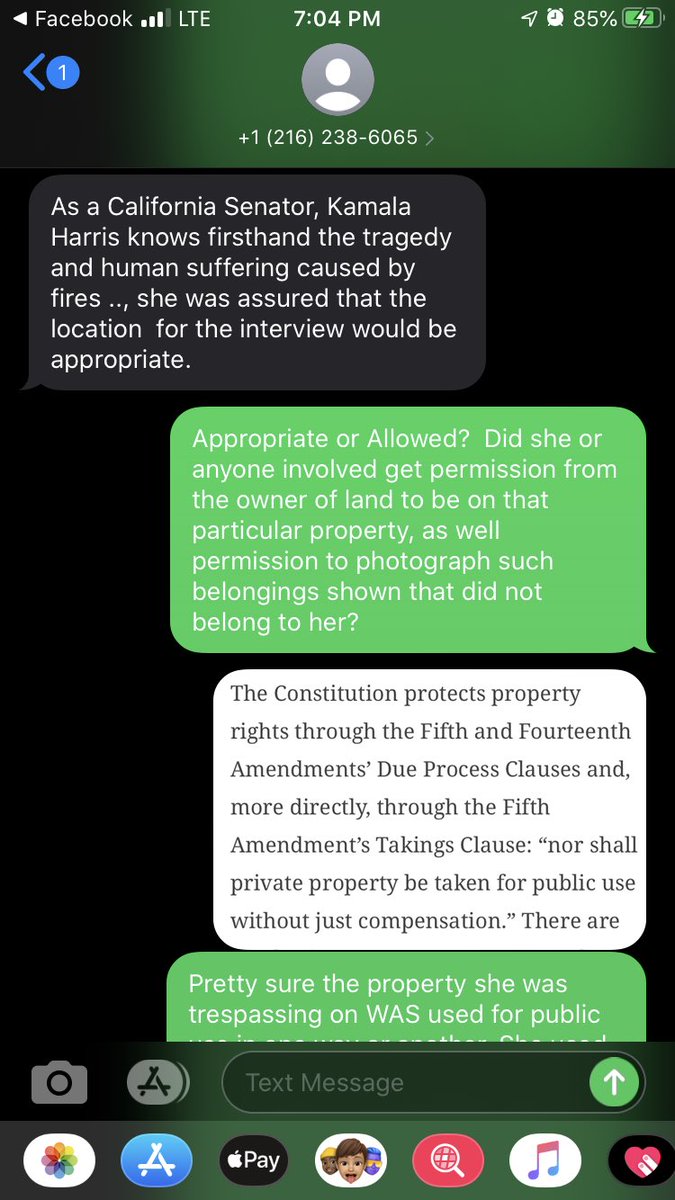 MandyStout8's tweet photo. @KamalaHarris as an American citizen, can you please explain this to me? Due to a text I received from a Democratic Party representative I was encouraged to ask questions. I did. Unfortunately, your supporter did not support factual evidence or truth. Your move. https://t.co/p5zyI6Nush