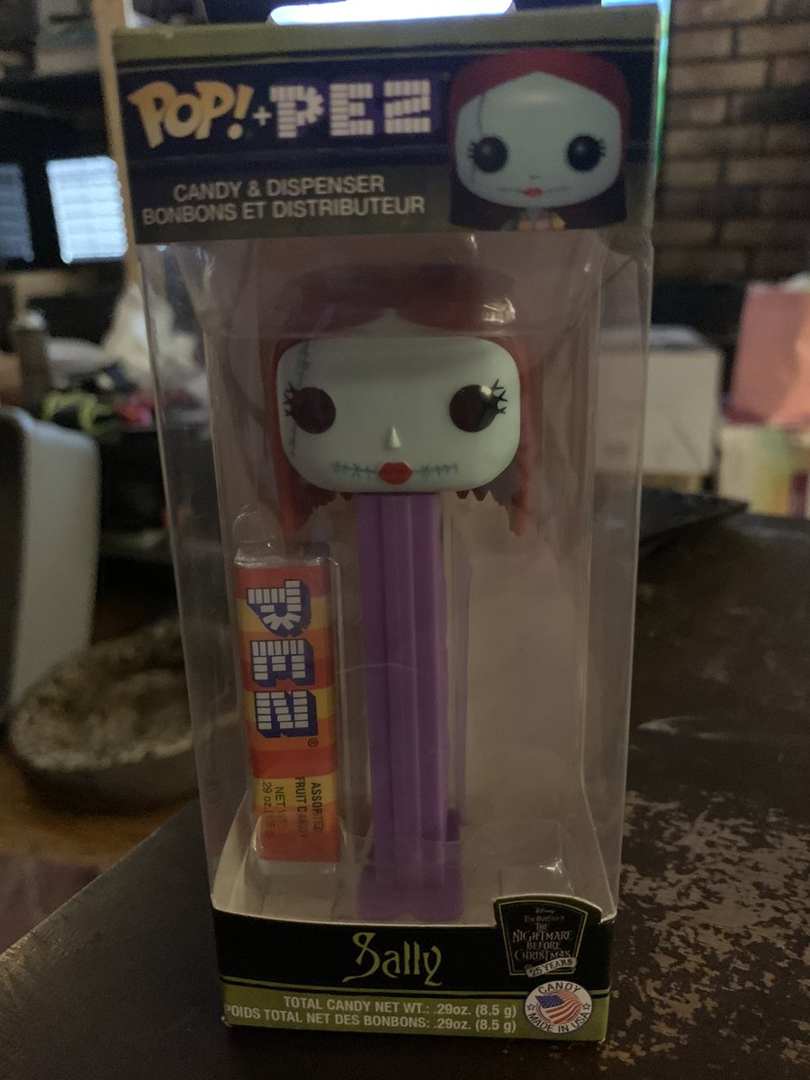 pixie_styx's tweet image. Sally makes 2 in the nightmare set! #funkopez #pez #nightmarebeforechristmas
