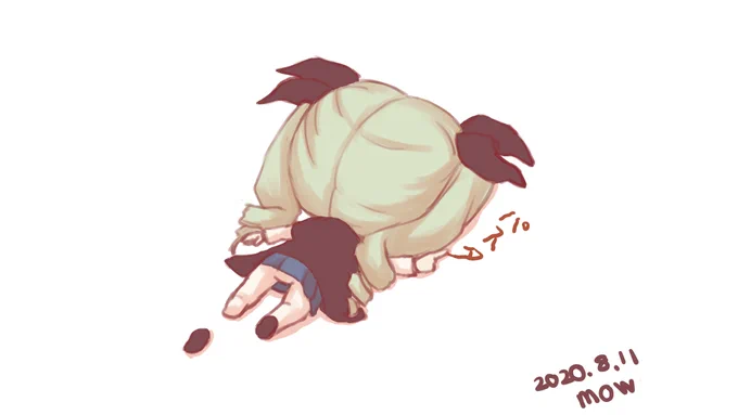 #アンチョビ生誕祭2020
#アンチョビ生誕祭
欲張りチョビセット(過去絵です) 