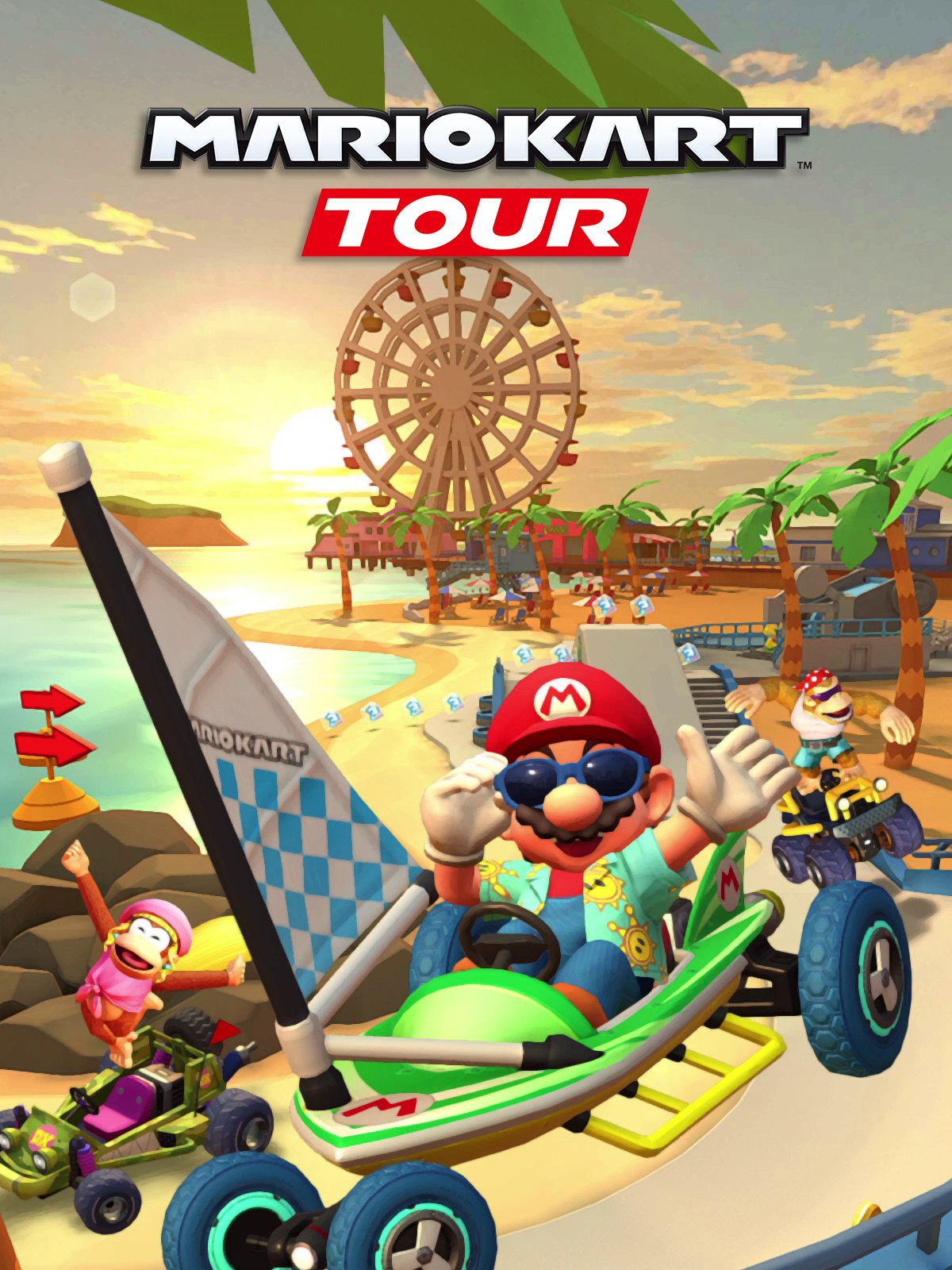 Mario Kart Tour on X: Cruise along the beach in style. It's time for the  Los Angeles Tour! Follow the link for more #MarioKartTour videos!    / X