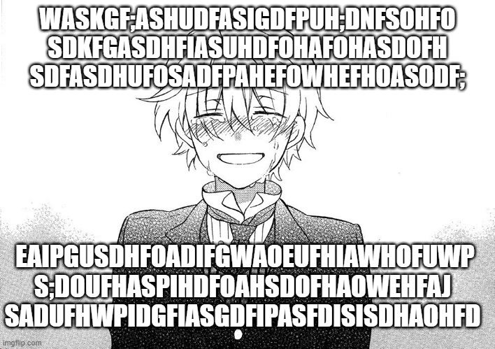 Pandora hearts readers think they're hot shit until they see Oz and then they just 