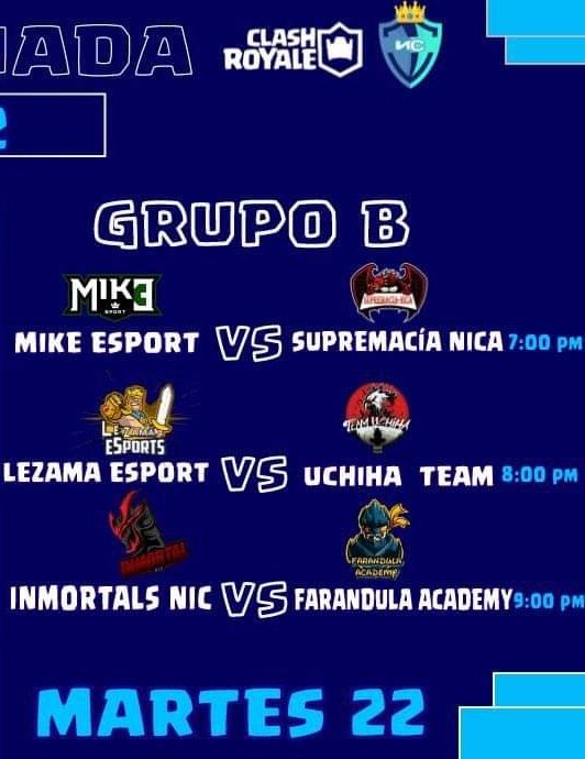 Hoy
Farandula Academy
Inicia su Camino en la liga de asenso #LNC
Suerte cracks
💪👊