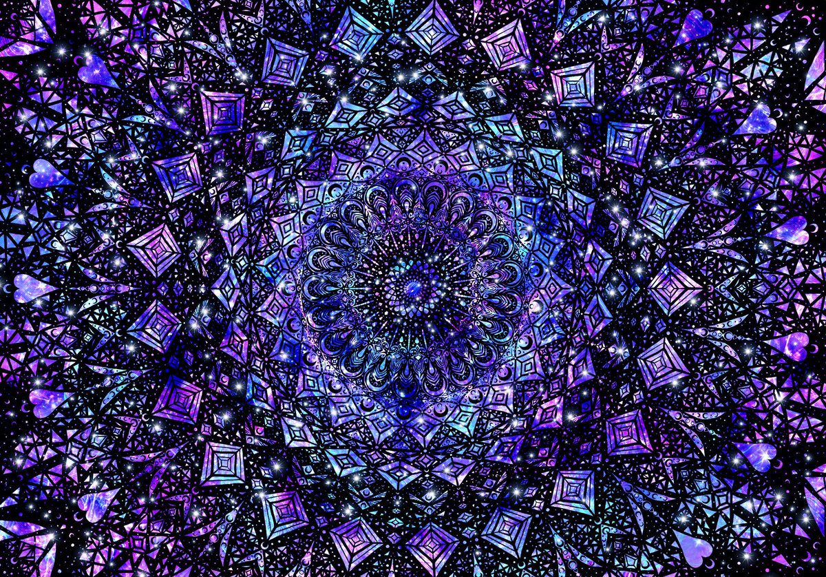 Aereie's tweet photo. #stars #space #light #stainedglass #space #night #art #magic #Galaxy #universe #love #connected #fractal #mandala #gems #moon #Moons #MOONS #lunatic #hearts https://t.co/NkOKc25nn6