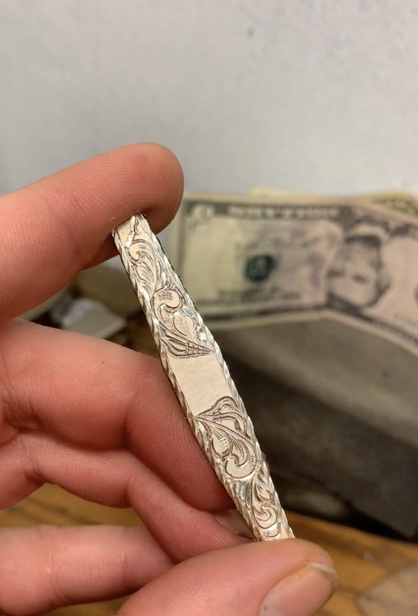 kellken2's tweet image. Y’all just so ya know everything I do is hand cut hand drawn and hand engraved. Silver event from $14-$29 an ounce. This work is Costly. 
In case ya wonder why my prices are more than a boutique (no offense)