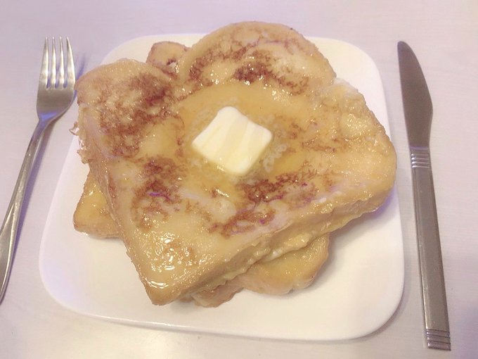 フレンチトーストのtwitterイラスト検索結果