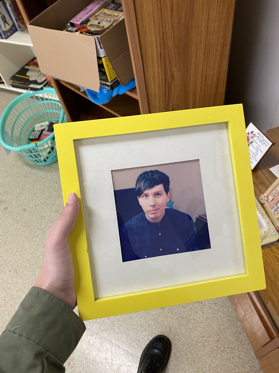 bbiiabb's tweet image. op shop find; @AmazingPhil is vintage now