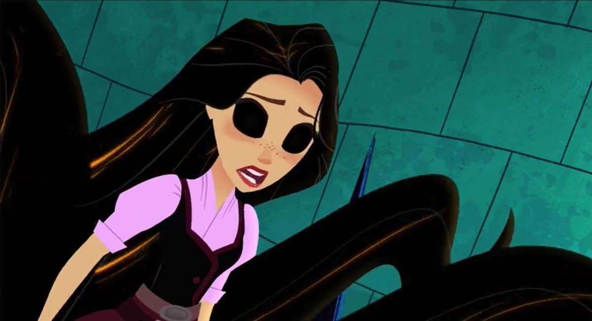 Tangled Text Posts On Twitter Rapunzel Being Overtaken By Darkness