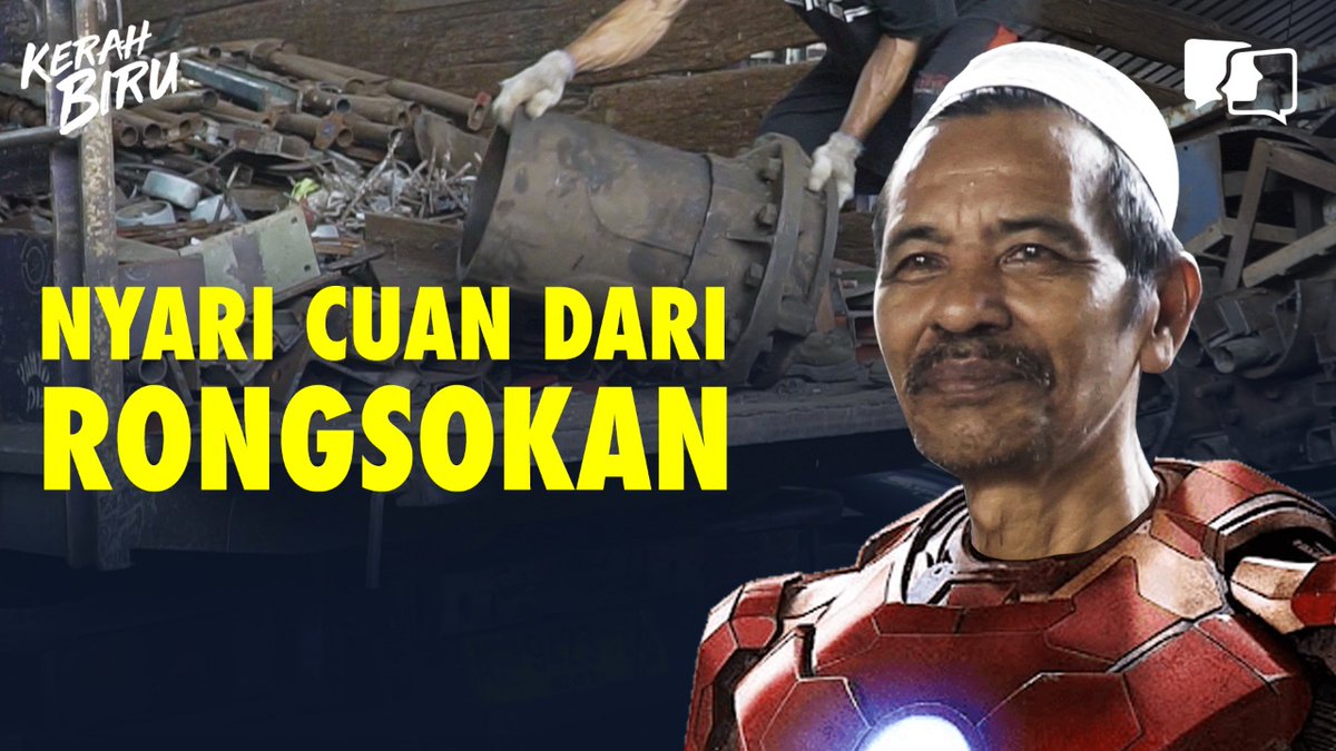 #KerahBiru Indonesia's Iron Man: Pengusaha Besi Tua dari Madura.

Premiere sekarang banget!

Gas dong nonton~
youtu.be/6hbSiWpEKjg