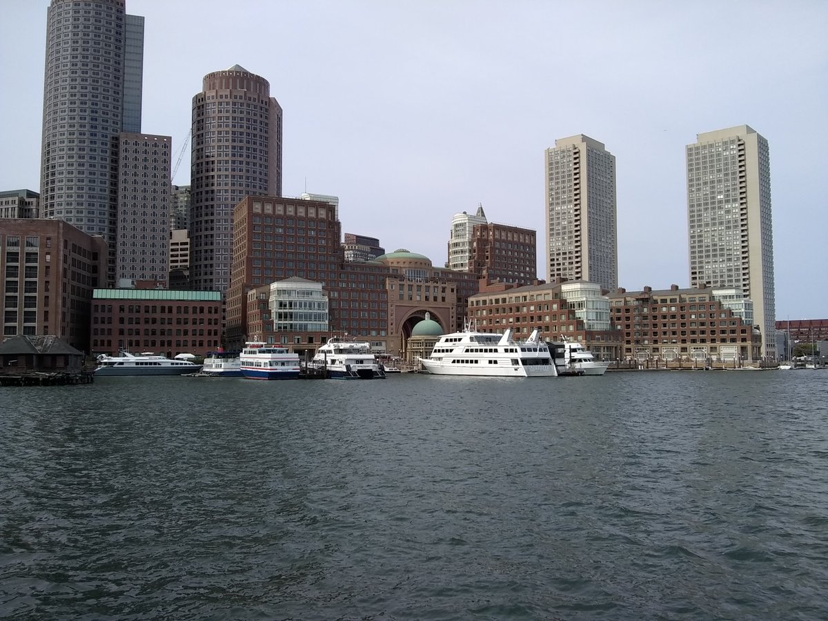 JackStewartCham's tweet photo. View of the Boston harbor today https://t.co/ghPdA48KXZ