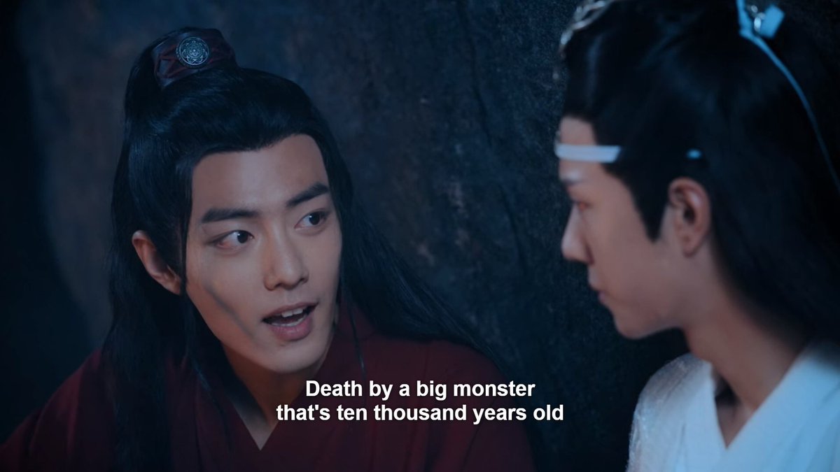 Lan Wangji is basically thinking "It had to be *this* guy"