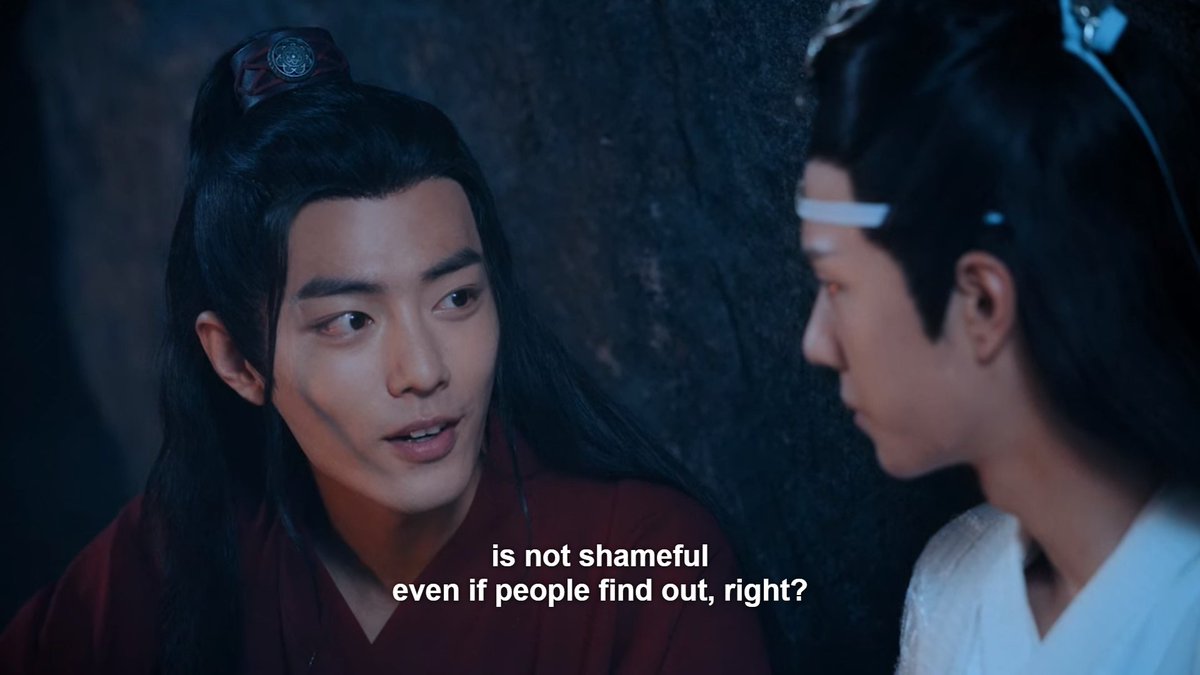 Lan Wangji is basically thinking "It had to be *this* guy"