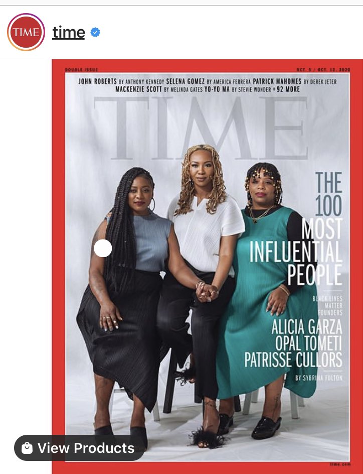 SybrinaFulton's tweet image. Dedicated to the #BlackLivesMatter Founders from a grateful mom 🙏🏾👑😍 yours truly, Congratulations100 Most Influential  People