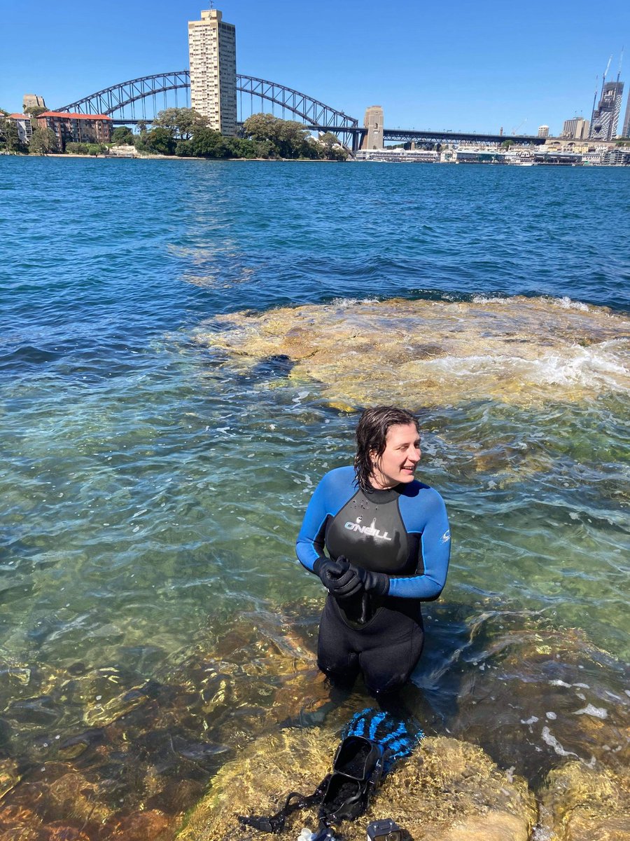Back in the field this week for @SydneyMarine <a href="/LivingSeawalls/">Living Seawalls</a>. Thank you to <a href="/Teganation/">Tegan Furchert</a>, <a href="/SStriowski/">Sydney Striowski</a> and <a href="/luongo_alyssa/">Alyssa Luongo</a> for being the best shore support!