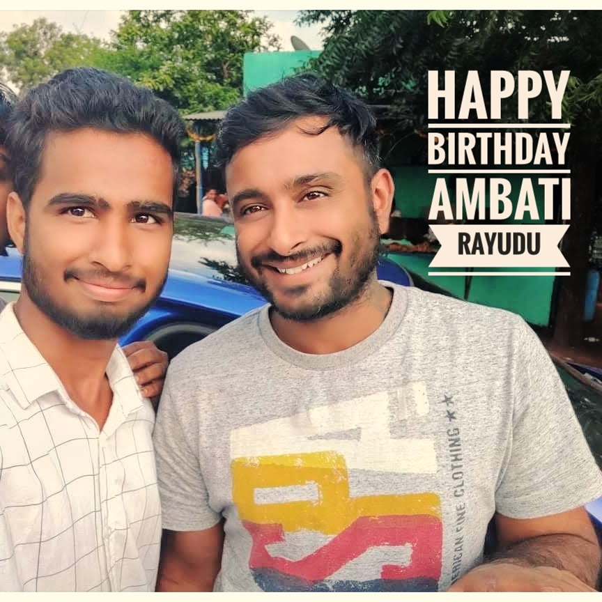 Happy Birthday Ambati Rayudu 
