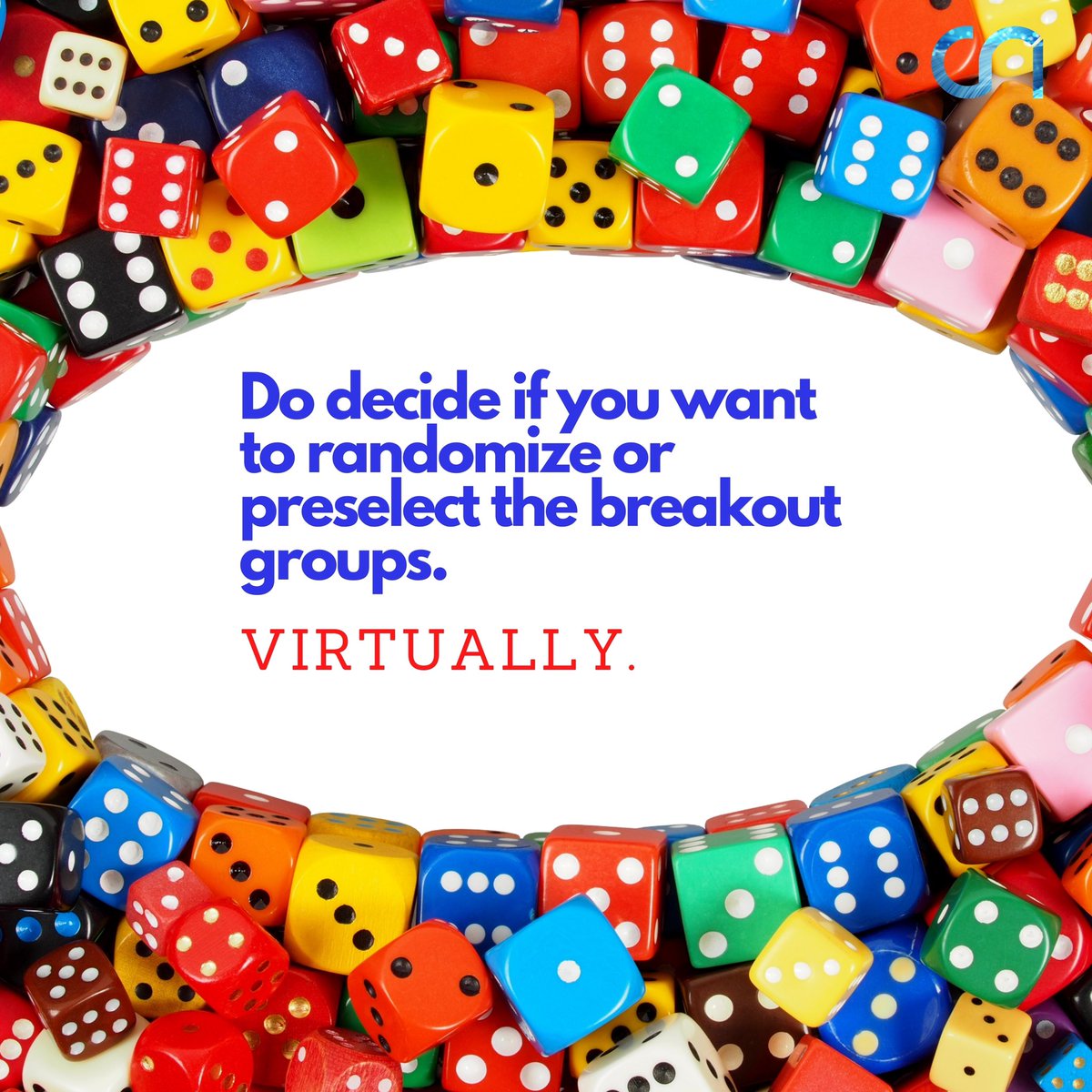 CRIEVENTS's tweet photo. Planning a #virtualevent &amp; planning #breakoutrooms, some intelligent points you might want to learn. #crievents #leadership #eventplanner #eventmanagement https://t.co/Wq8IMQLqvV