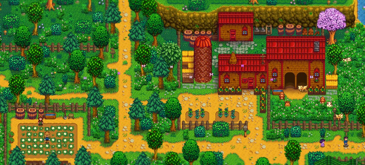 Marnie's Ranch in Stardew Valley Expanded. 