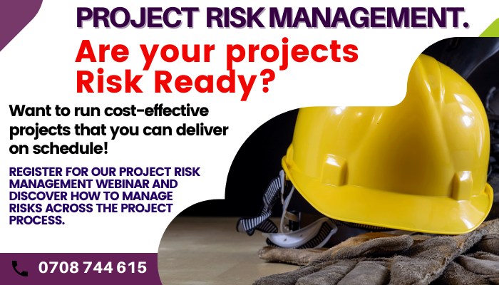 Are your projects risk ready? If not, what are you doing about it?
Follow this link to learn more about our Project Risk Management webinar eventbrite.com/e/120632760835
