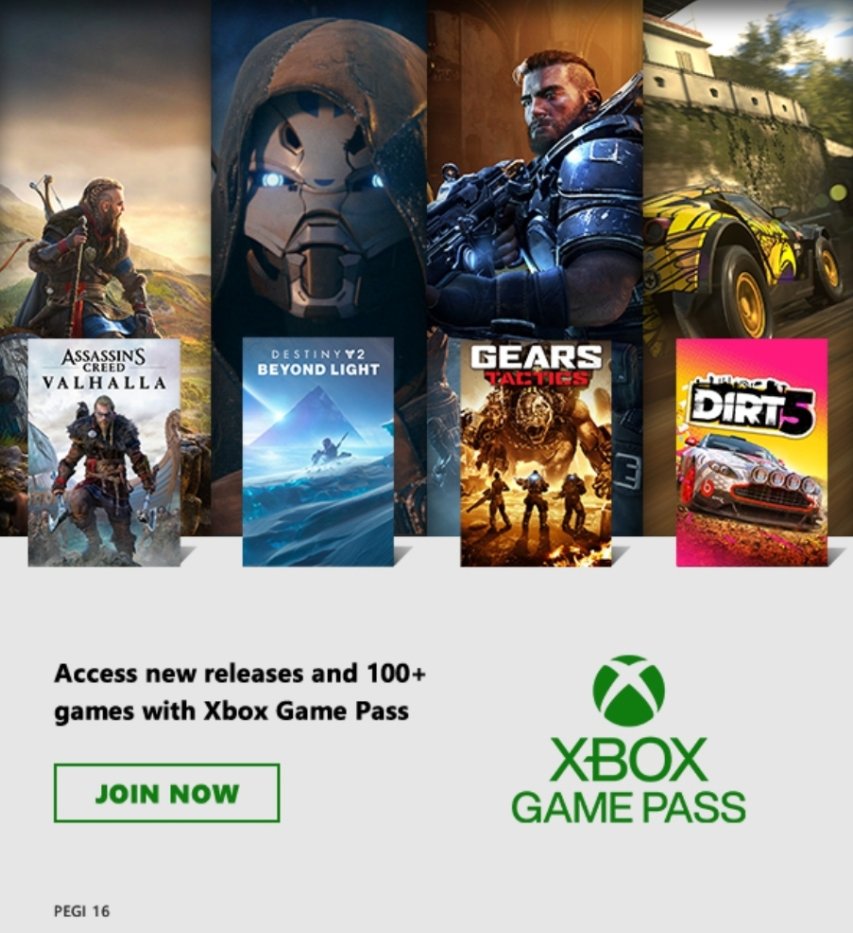 Dexerto on X: Assassin's Creed Valhalla could be the latest upcoming @Xbox  title to be added to Game Pass on release, according to a new Microsoft  email. (via /u/webbo117117)  / X